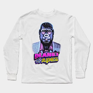 Planet Of The Apes - Engraving Style Long Sleeve T-Shirt